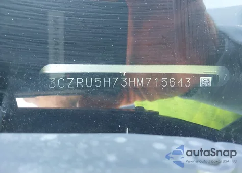 2017 Honda Hr-V Ex-L из США, поврежденный, VIN 3CZRU5H73HM715643